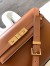 Saint Laurent Manhattan Small Shoulder Bag in Brown Calfskin