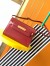 Saint Laurent Manhattan Small Shoulder Bag in Red Calfskin
