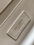 Saint Laurent Manhattan Small Shoulder Bag in White Calfskin
