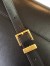 Saint Laurent Manhattan Medium Shoulder Bag in Black Calfskin