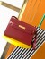 Saint Laurent Manhattan Medium Shoulder Bag in Red Calfskin