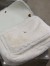 Saint Laurent Niki Oversized Shoulder Bag in White Shearling