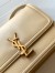 Saint Laurent Solferino Medium Bag In Beige Calfskin