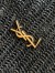 Saint Laurent Oxalis Shoulder Bag in Black Raffia