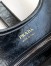 Prada Medium Tote Bag in Black Vintage Leather