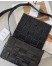 Bottega Veneta Cassette Bag In Black Wrinkled Intreccio Calfskin