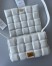 Bottega Veneta Padded Cassette Bag In White Intrecciato Lambskin