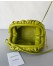 Bottega Veneta Mini Pouch with Strap in Kiwi Intrecciato Lambskin