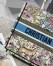 Dior Medium Book Tote Bag In Latte D-Constellation Embroidery