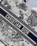 Dior Large Book Tote Bag In White Toile de Jouy Zodiac Embroidery