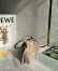 Loewe Mini Flamenco Clutch Bag in Sand Nappa Calfskin