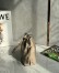 Loewe Mini Flamenco Clutch Bag in Sand Nappa Calfskin
