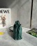Loewe Mini Flamenco Clutch Bag in Vetiver Nappa Calfskin