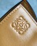 Loewe Mini Flamenco Clutch Bag In Brown Calfskin