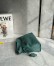 Loewe Flamenco Clutch Bag in Vetiver Nappa Calfskin