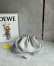 Loewe Flamenco Purse in Shell Grey Nappa Lambskin