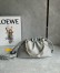 Loewe Flamenco Purse in Shell Grey Nappa Lambskin