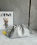Loewe Flamenco Purse in Shell Grey Nappa Lambskin