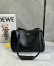 Loewe Madrid Medium Bag in Black Supple Calfskin