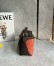 Loewe Puzzle Small Bag in Tan Suede and Chocolate Calfskin