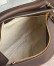 Loewe Puzzle Small Bag in Tan Suede and Chocolate Calfskin