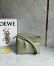 Loewe Puzzle Edge Small Bag in Eucalyptus Green Classic Calfskin 