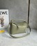 Loewe Puzzle Edge Small Bag in Eucalyptus Green Classic Calfskin 
