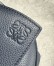 Loewe Puzzle Edge Small Bag in Navy Blue Soft Grained Leather