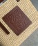 Loewe Small Square Basket Bag in Raffia and Brown Calfskin 