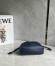 Loewe Mini Flamenco Clutch Bag in Abyss Blue Nappa Calfskin