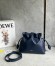 Loewe Flamenco Clutch Bag in Abyss Blue Nappa Calfskin