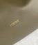 Loewe Flamenco Clutch Bag in Khaki Green Nappa Calfskin