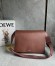 Loewe Flamenco Messenger Bag in Brownie Supple Calfskin