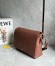 Loewe Flamenco Messenger Bag in Brownie Supple Calfskin