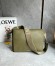 Loewe Flamenco Messenger Bag in Olive Supple Calfskin