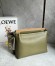 Loewe Flamenco Messenger Bag in Olive Supple Calfskin