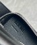 Loewe Molded Sling Bag in Black Calfskin