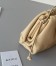 Bottega Veneta Mini Pouch with Strap in Almond Calfskin