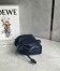 Loewe Mini Flamenco Clutch Bag in Abyss Blue Nappa Calfskin