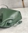 Loewe Flamenco Clutch Bag in Bottle Green Nappa Calfskin