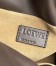 Loewe Flamenco Clutch Bag in Chocolate Nappa Calfskin