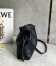 Loewe Flamenco Clutch Bag in Black Nappa Calfskin