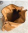 Loewe Flamenco Clutch Bag In Brown Calfskin