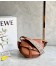 Loewe Gate Dual Mini Bag in Tan Calfskin with Jacquard Shoulder Strap