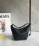 Loewe Mini Hammock Hobo Bag in Black Calfskin