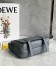 Loewe XS Military Messenger Bag in Grey Calfskin 