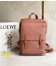 Loewe Military Backpack in Brown Grained Leather