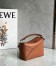 Loewe Puzzle Mini Bag in Brown Classic Calfskin