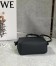 Loewe Puzzle Mini Bag in Black Soft Grained Calfskin