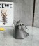 Loewe Puzzle Mini Bag in Pearl Grey Soft Grained Calfskin
